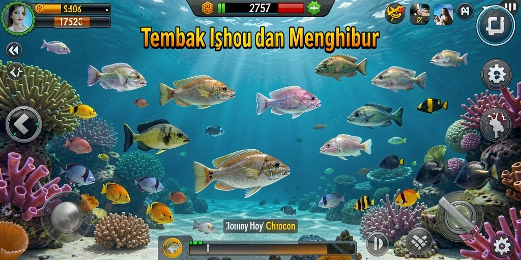 Pandangan menarik dari gameplay Tembak Ikan yang seru.