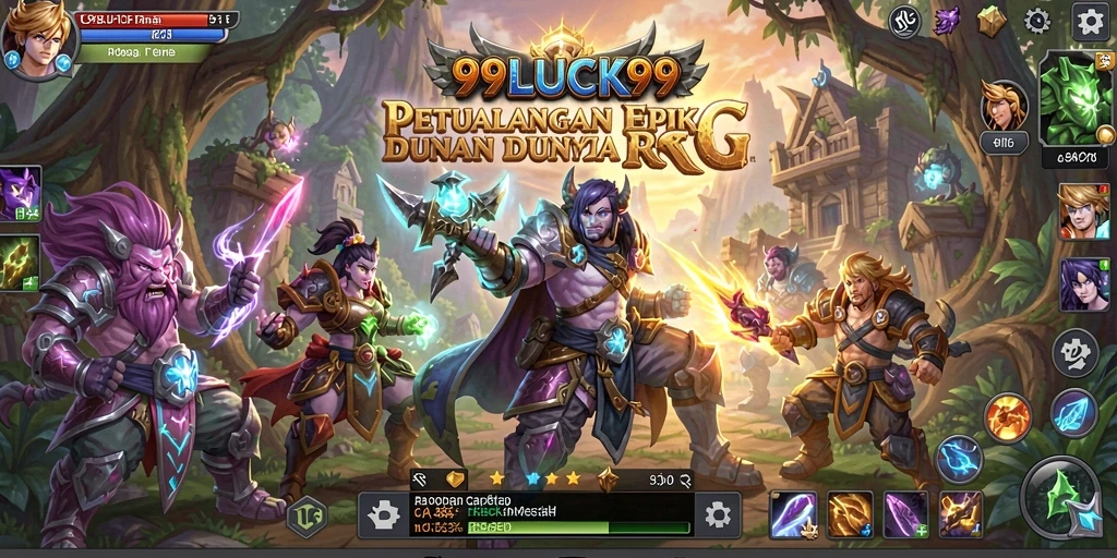 Cuplikan gameplay <strong>99LUCK99</strong> yang mendebarkan dan imersif.