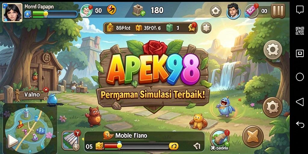 Tampilan gameplay APEK88 yang realistis dan interaktif.