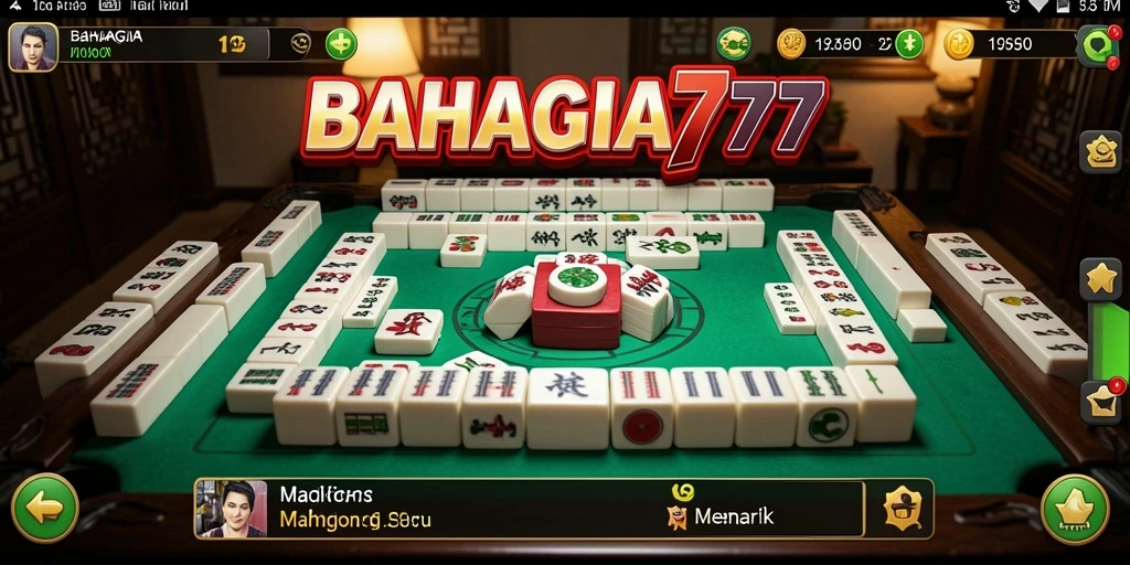 Tampilan menarik dari gameplay BAHAGIA777 yang mendebarkan.