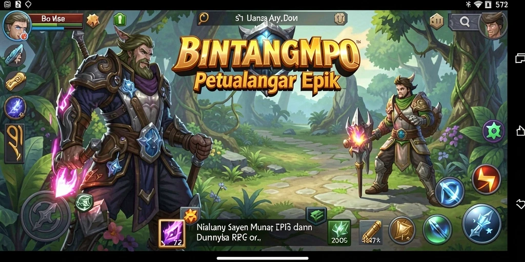 Gambaran permainan RPG yang menakjubkan dari BINTANGMPO.