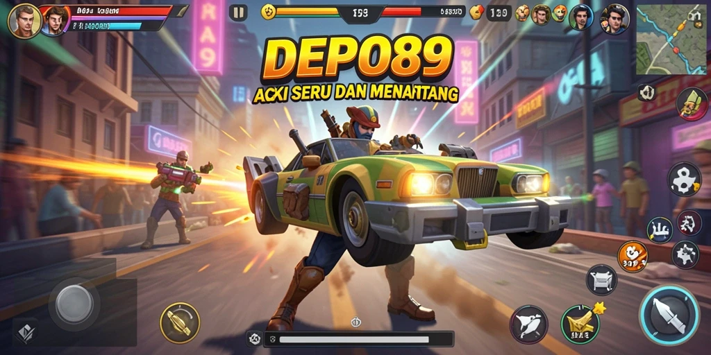 Tampilan gameplay seru DEPO89 yang menantang.