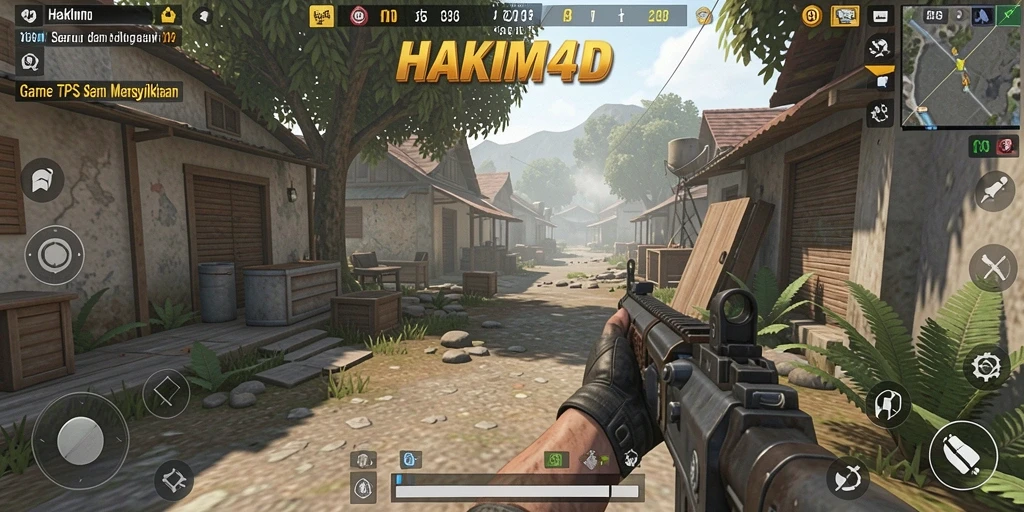 Tampilan gameplay HAKIM4D yang mengasyikkan dan penuh aksi.