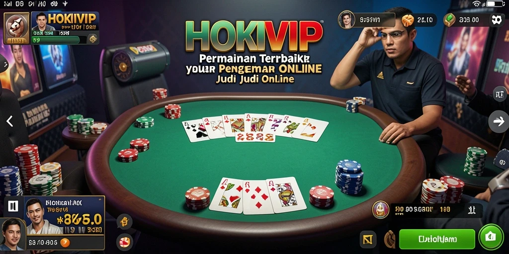Tampilan gameplay HOKIVIP yang menegangkan dan mengasyikkan.