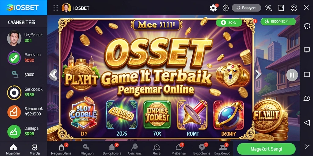 Gameplay menarik dari aplikasi Slot IOSBET yang penuh warna.