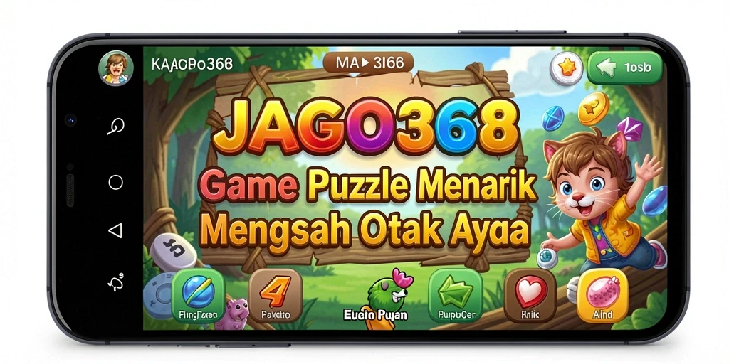 Tampilan menarik dari gameplay puzzle JAGO368.