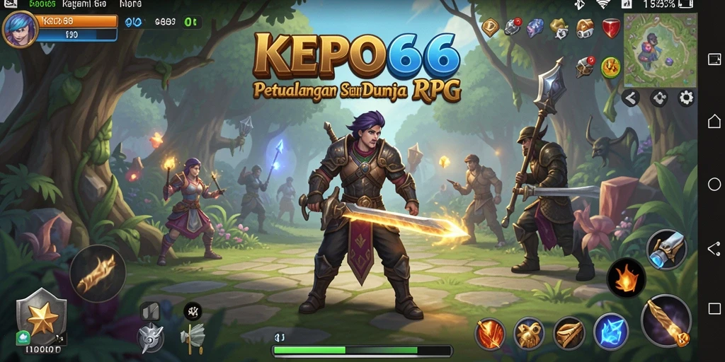Tampilan gameplay KEPO66 yang menawan dan mendebarkan.