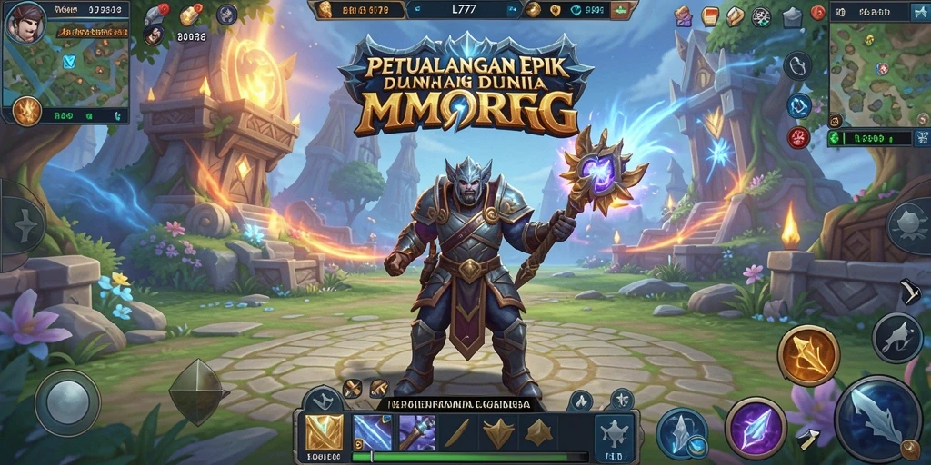 Gameplay seru dan grafis menawan dalam L777 MMORPG.