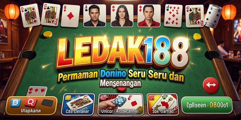 Tampilan gameplay LEDAK188 yang dinamis dan menarik.