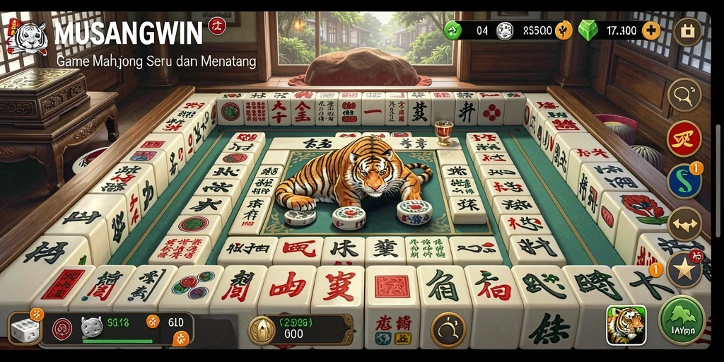 Tampilan gameplay seru dan menarik dalam MUSANGWIN.