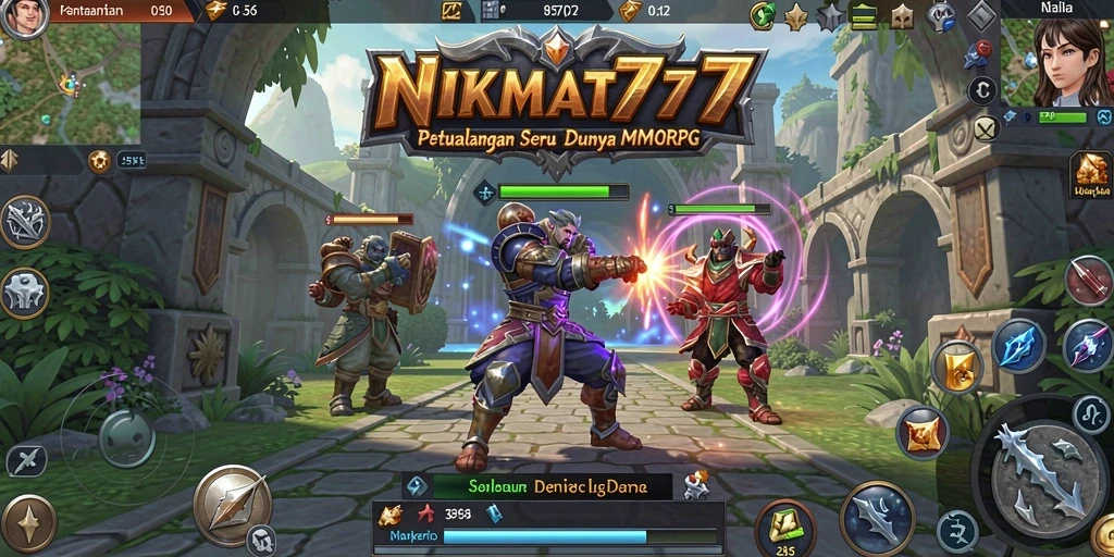 Tangkapan layar gameplay NIKMAT777 yang memukau dengan aksi seru.