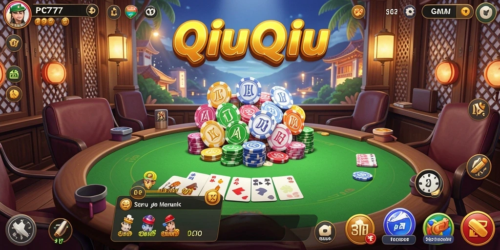 Tangkapan layar gameplay QiuQiu yang menarik di PC777.