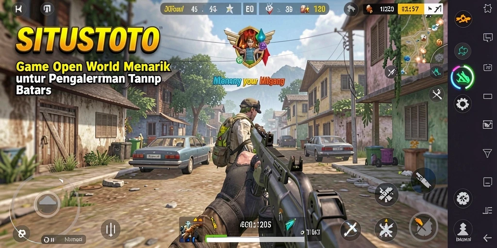 Menampilkan gameplay mendalam dalam dunia Open World yang luas.