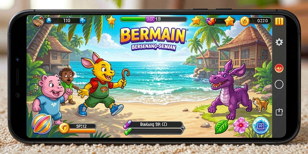 Tampilan gameplay yang menarik dan menawan di SP212.