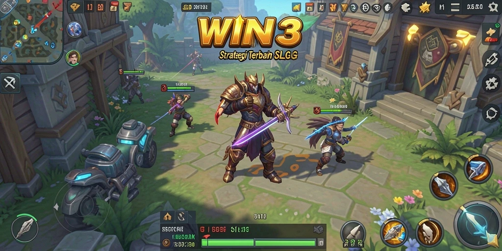 Tampilan menarik dari gameplay WIN33 dengan pertempuran strategi.
